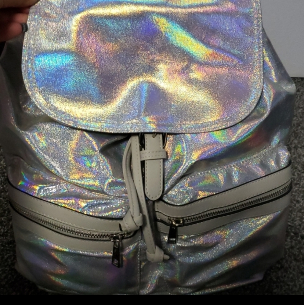 No Boundaries cargo backpack metallic
